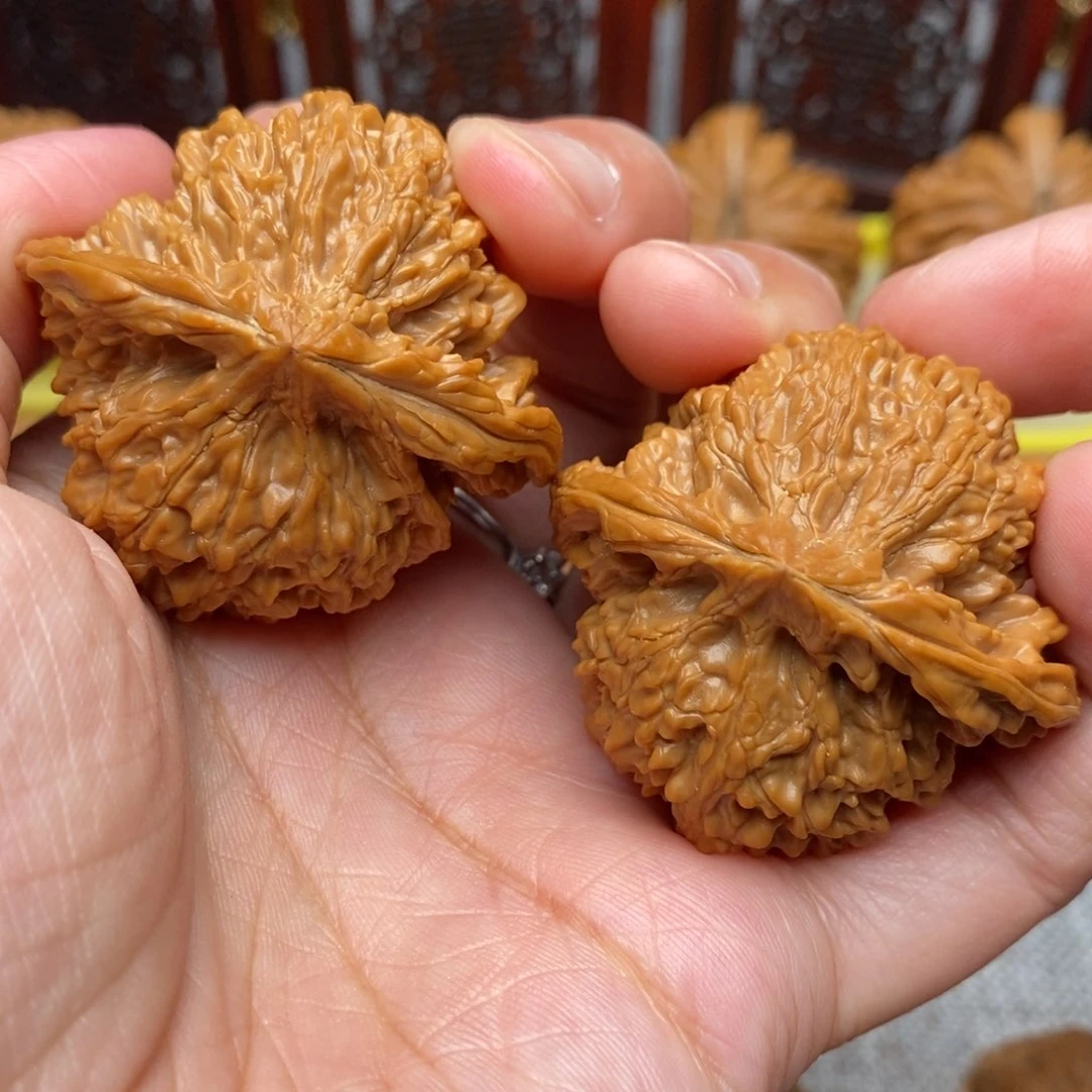 文玩核桃把件全品毕业满天星42.8尺