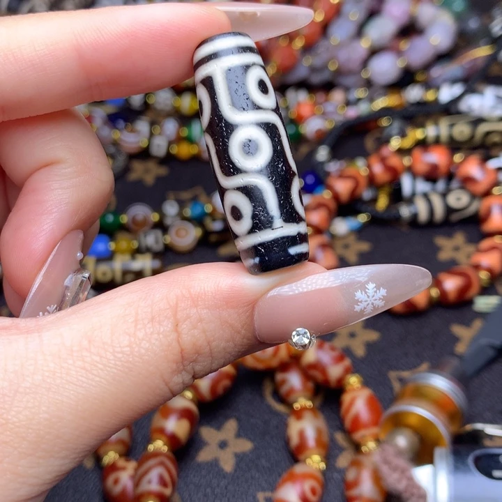 玛瑙/玉髓未镶嵌发一条