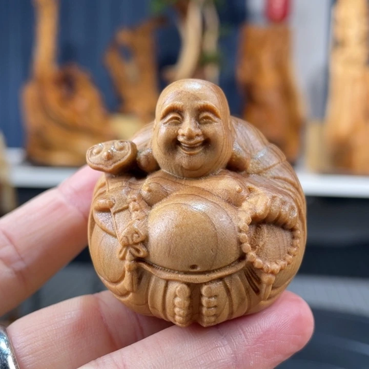 柏木（崖柏）手把件