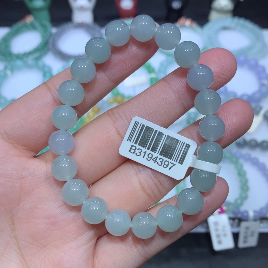 翡翠未镶嵌手串天然