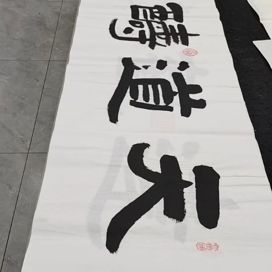 翰墨白武坤老师作品一副