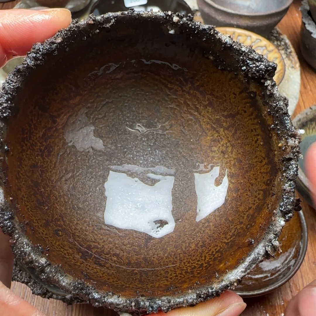 竹***计柴烧建盏茶盏茶杯931