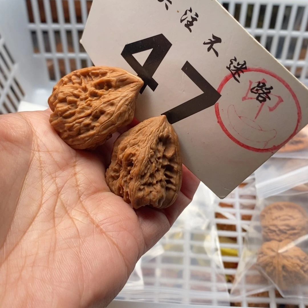 把件文玩核桃，*，红狮子一帆