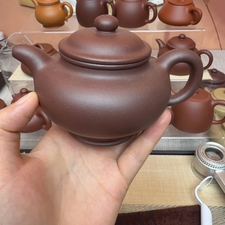 漫***路紫砂茶壶掇支225cc
