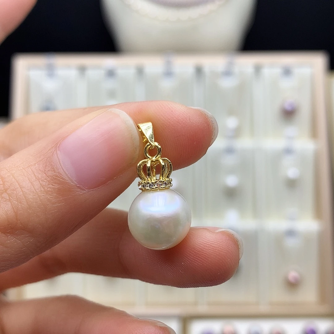 淡水珍珠合金颈饰