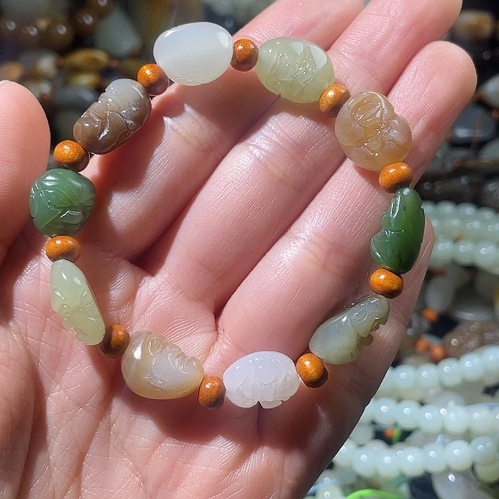 未镶嵌手链和田玉