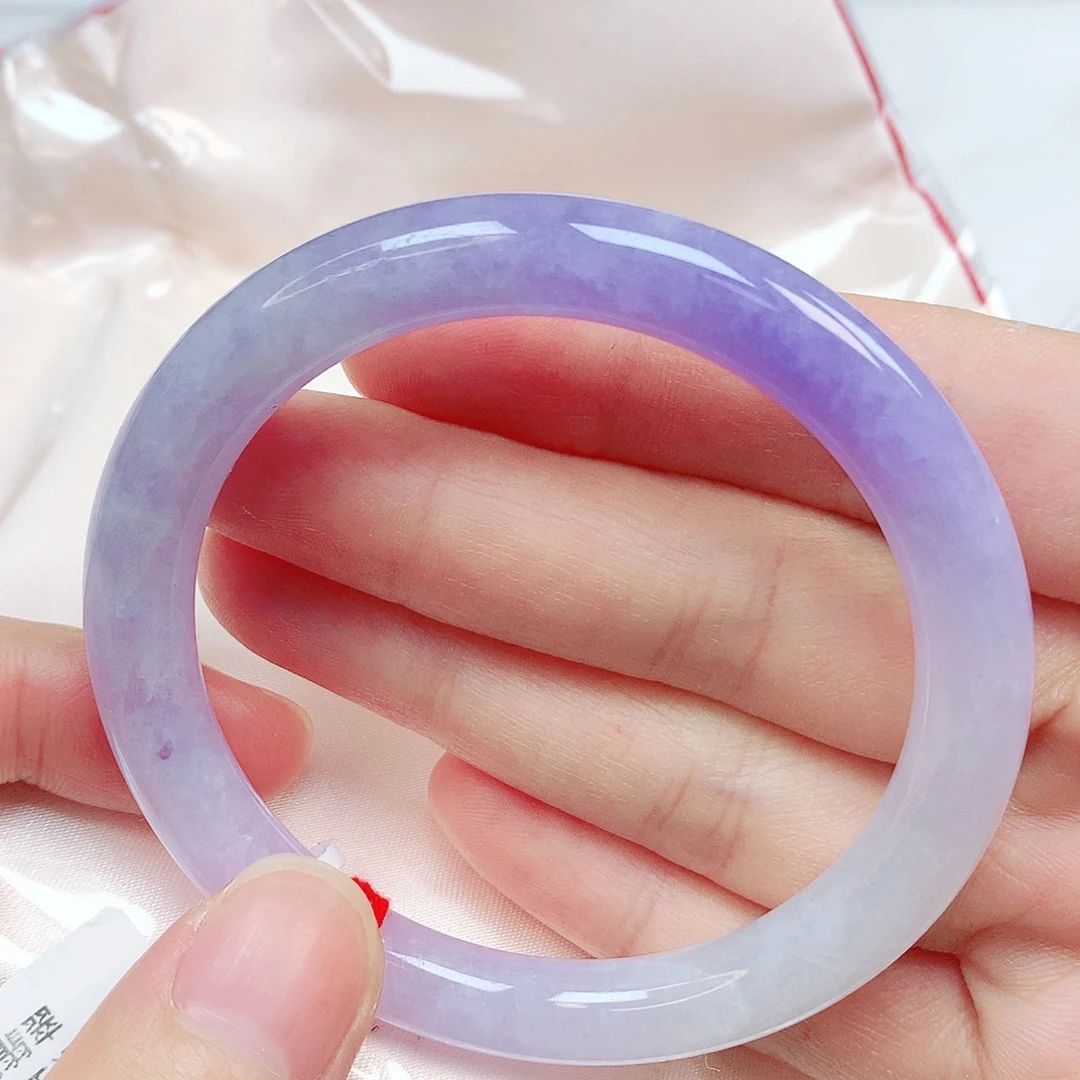 翡翠未镶嵌手镯抖音606