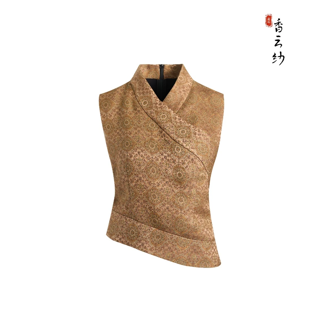 【走心非遗】宋锦无袖美背背心24ZY41160065