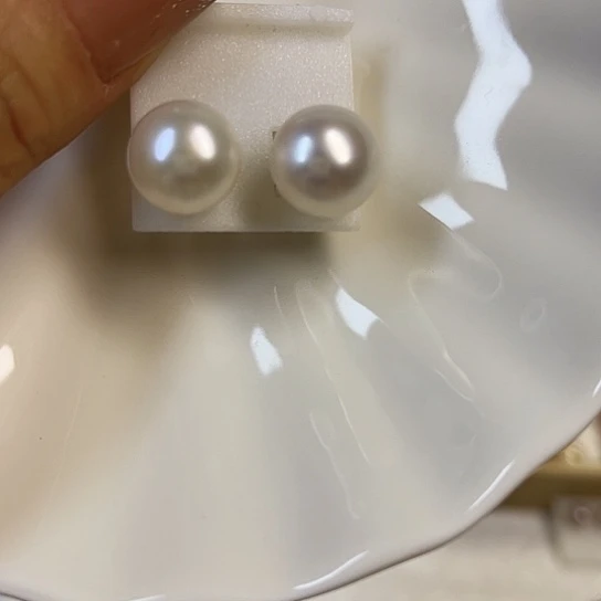 淡水珍珠颈饰银S925镶嵌