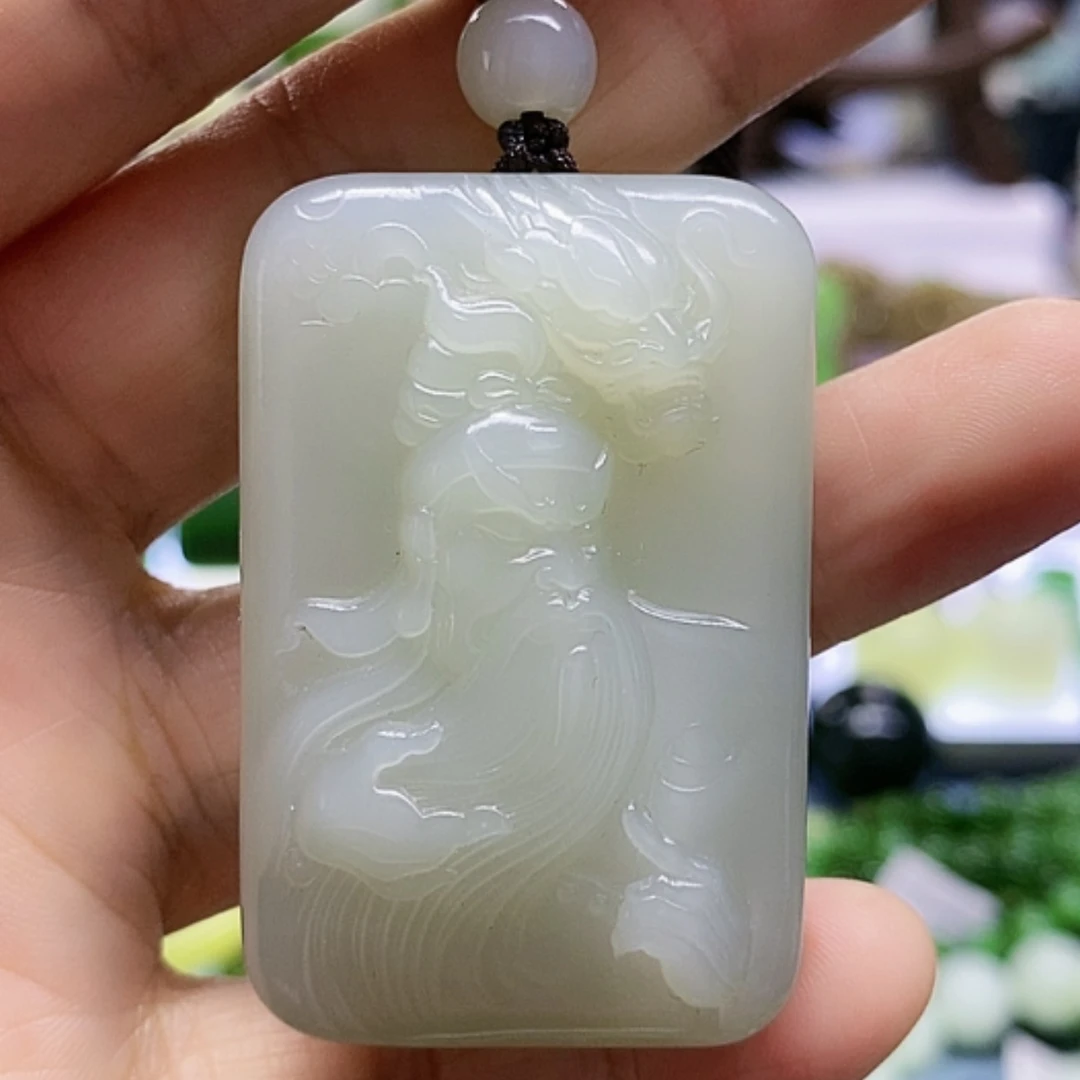 【闪购商品】未镶嵌和田玉挂件g****b