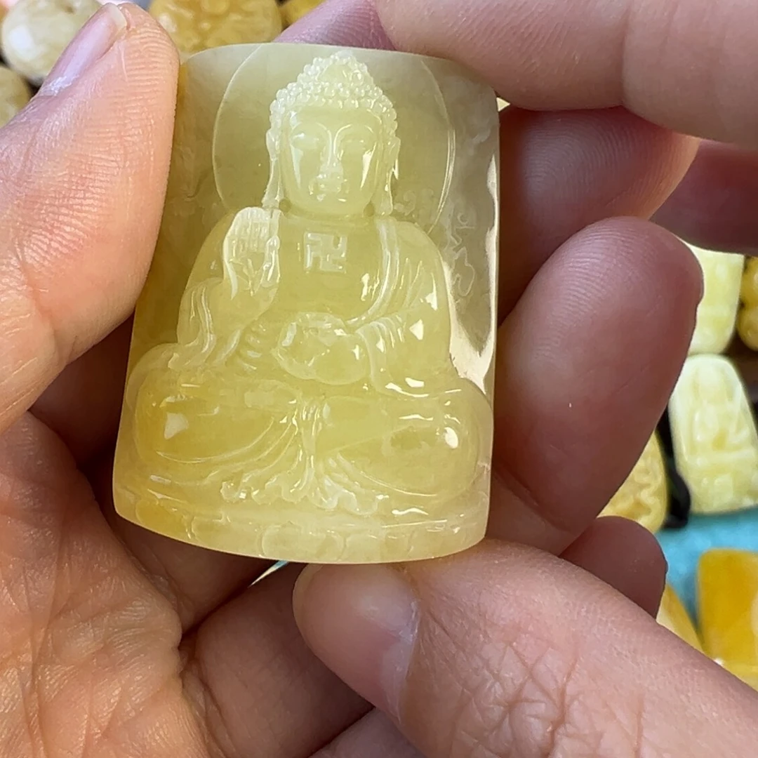 蜜蜡吊坠(不含链)未镶嵌