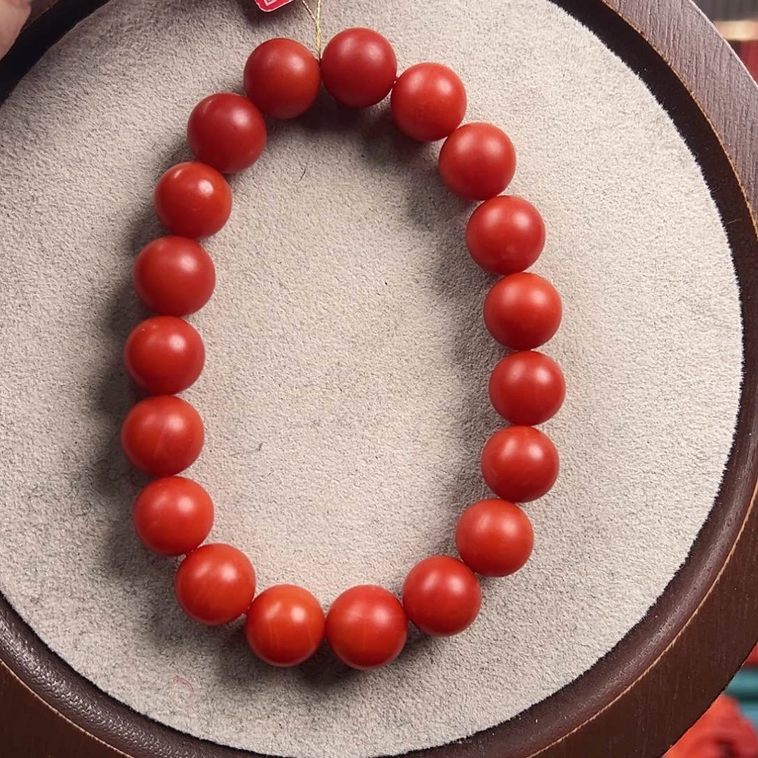 南红玛瑙手串未镶嵌开**幅
