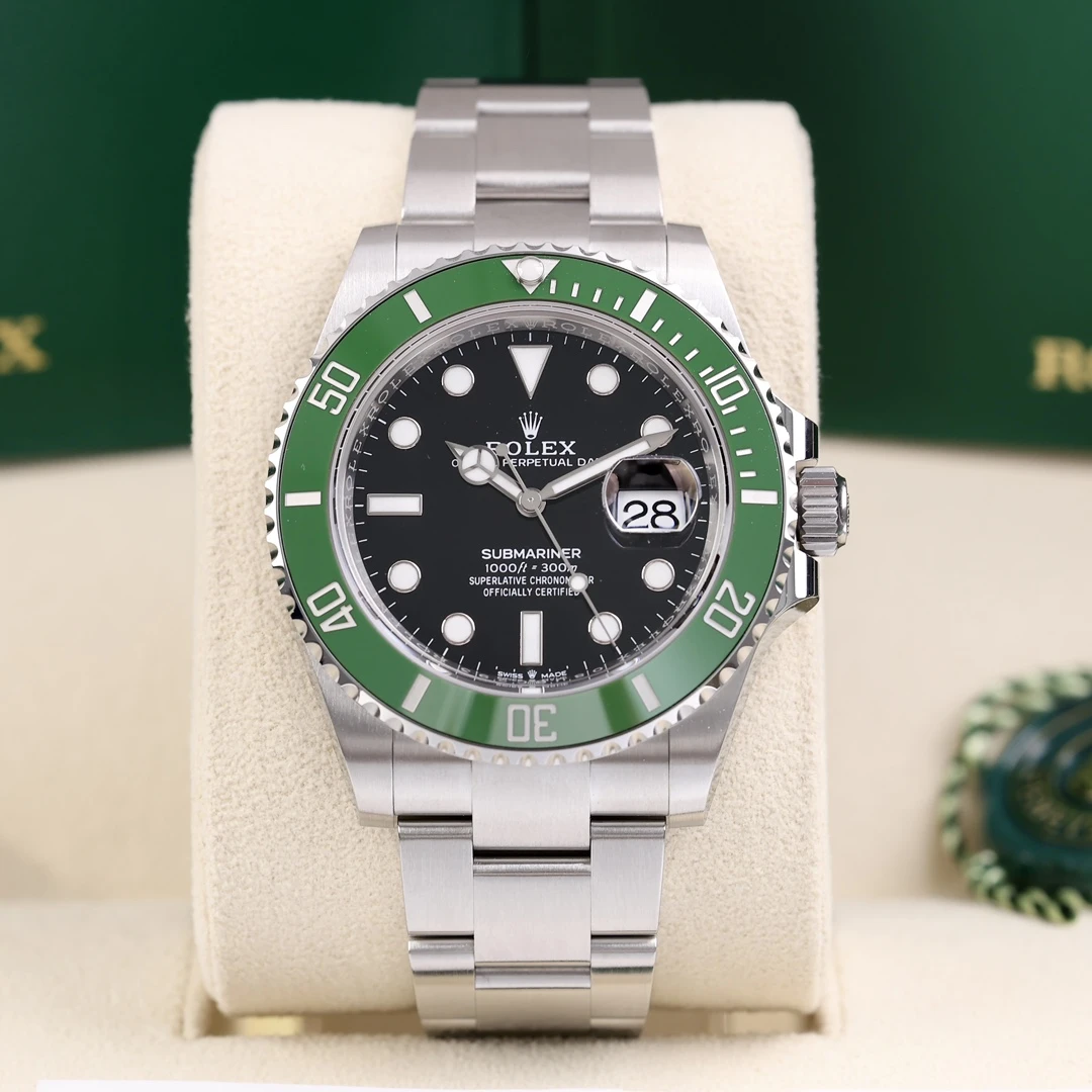 99新 Rolex/劳力士 126610lv新款绿鬼 2025年4月保卡