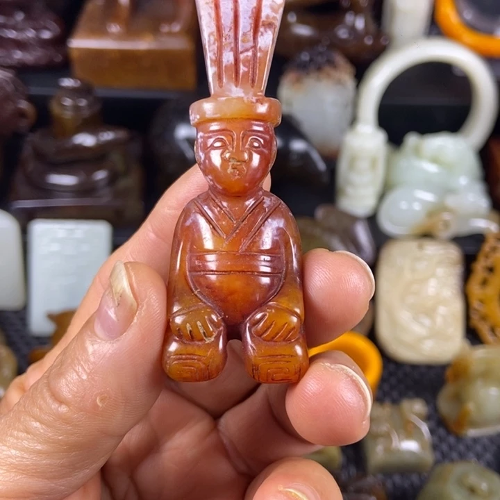 颈饰未镶嵌和田玉