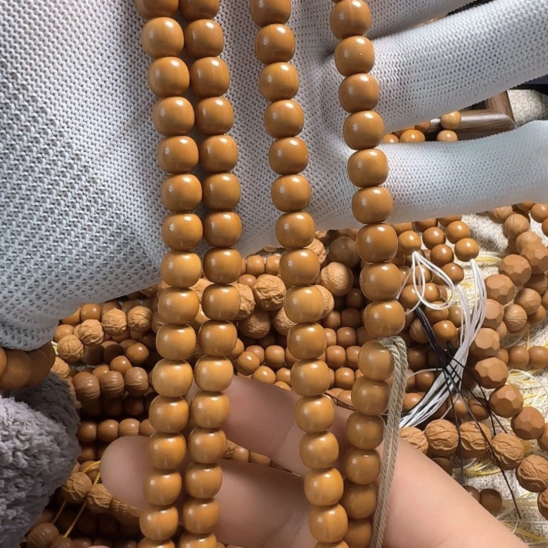 一***一猴头核桃吊坠108.9微微反油