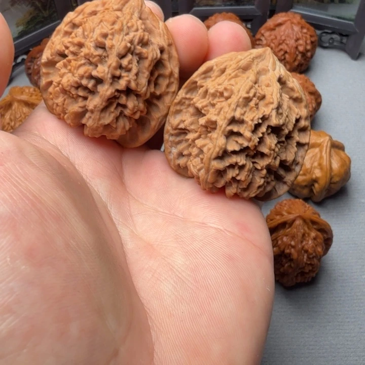 吊坠文玩核桃满天星41