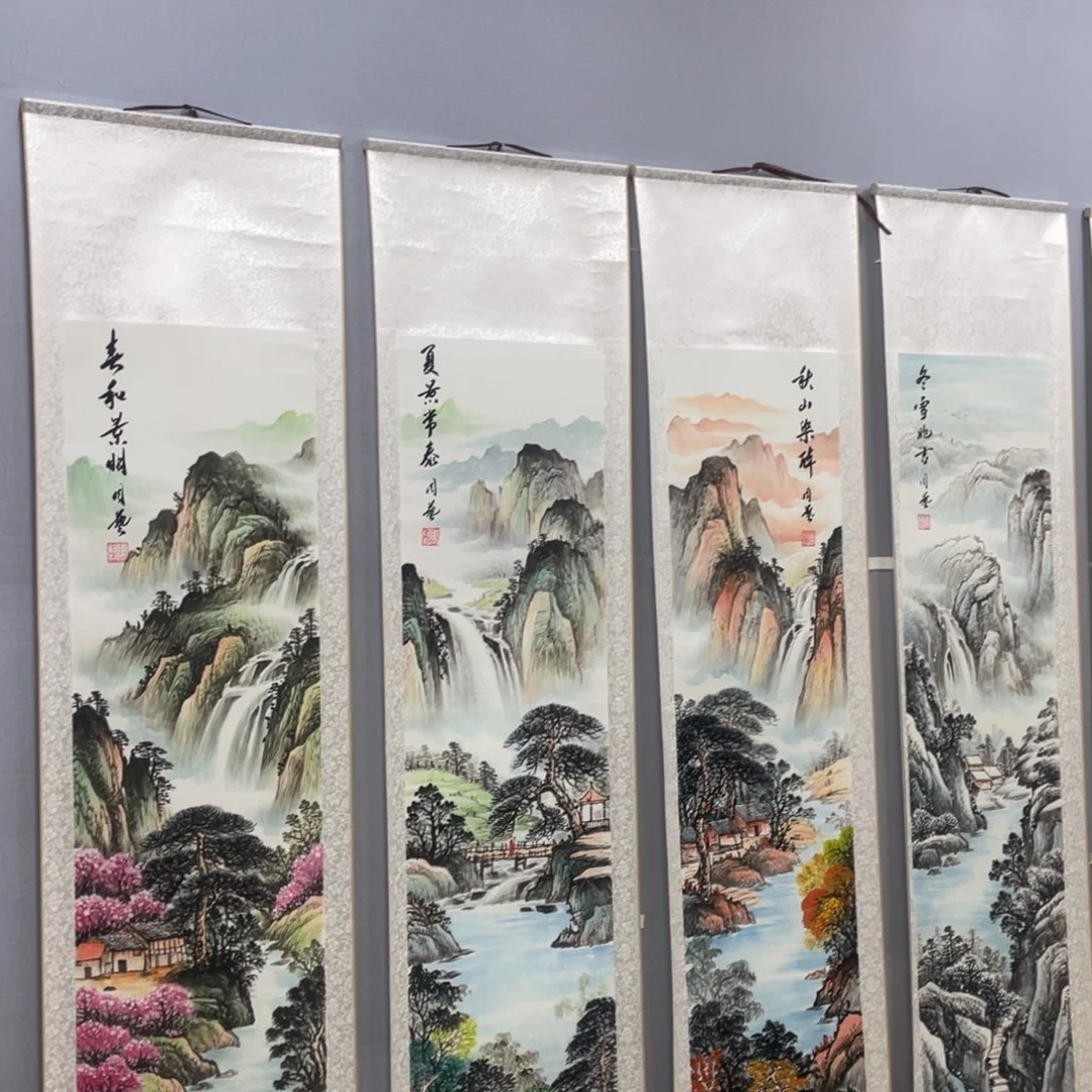 国画老师手笔手绘作品y