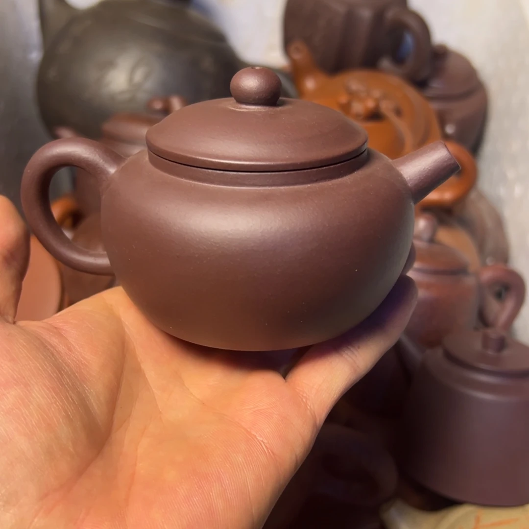 紫砂茶壶宜兴原矿紫砂壶240毫升容量