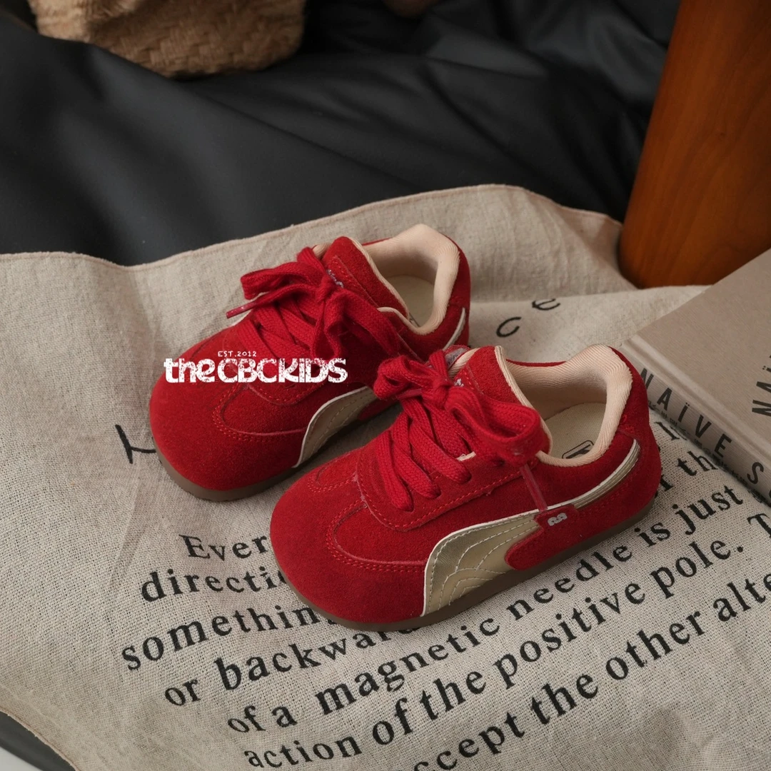 果菲妞儿童阿甘鞋春秋新款男女童德训鞋时尚透网幼儿园软底宝宝鞋