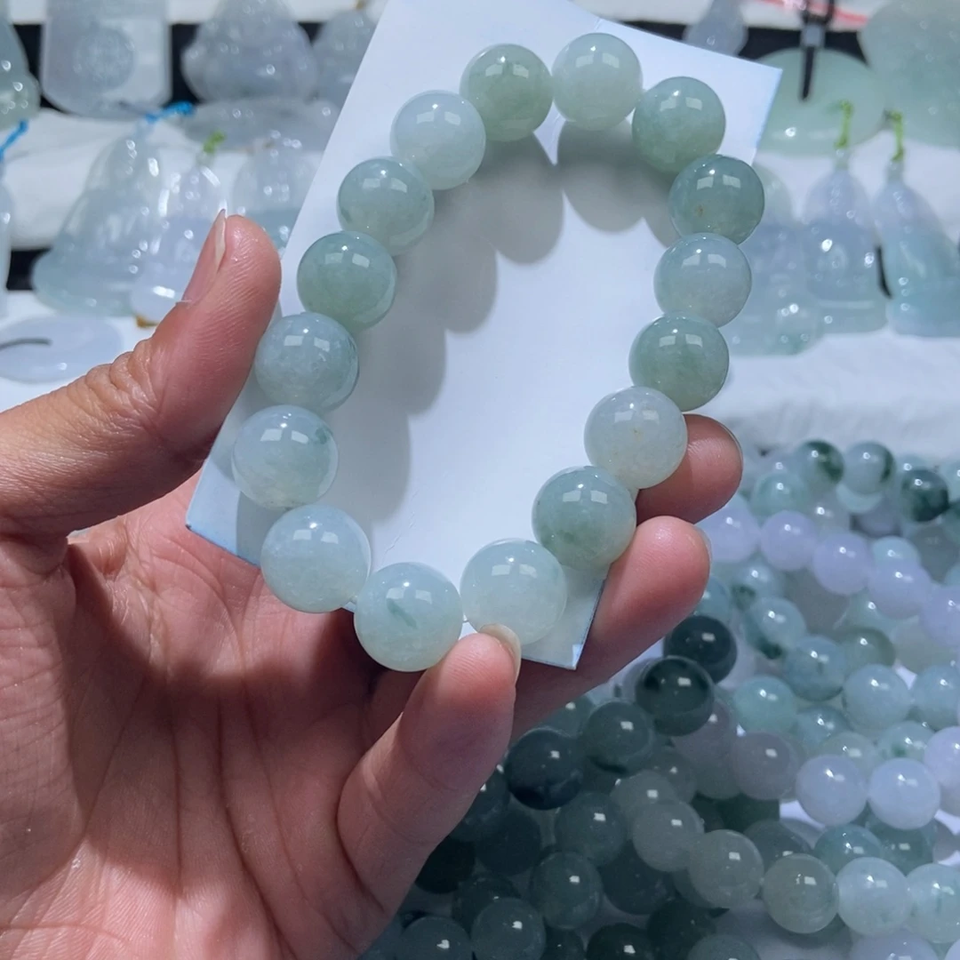 定制翡翠未镶嵌卡13.5