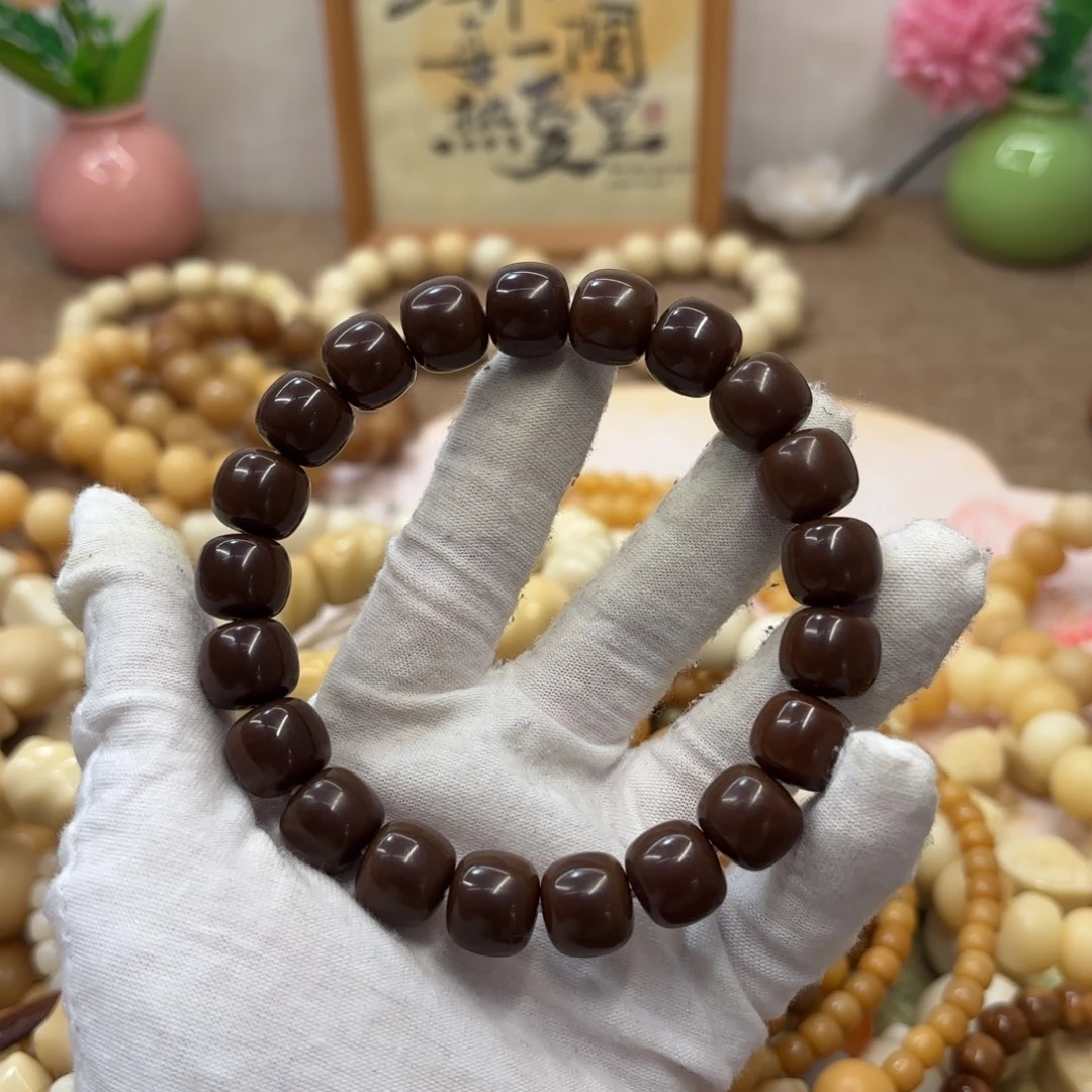 吊坠菩提根/象牙果13干磨糖油桶077