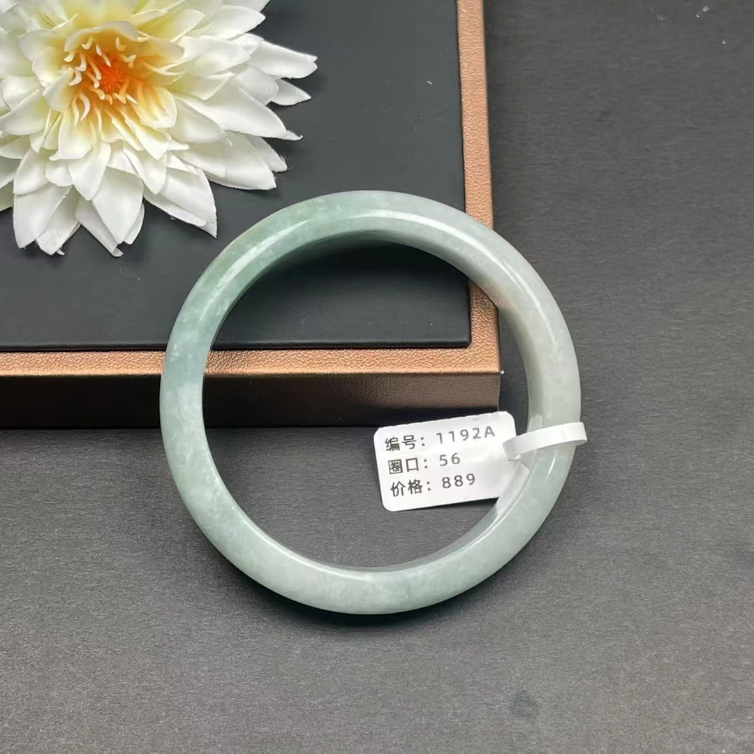 1192A正圈56圈口翡翠手镯