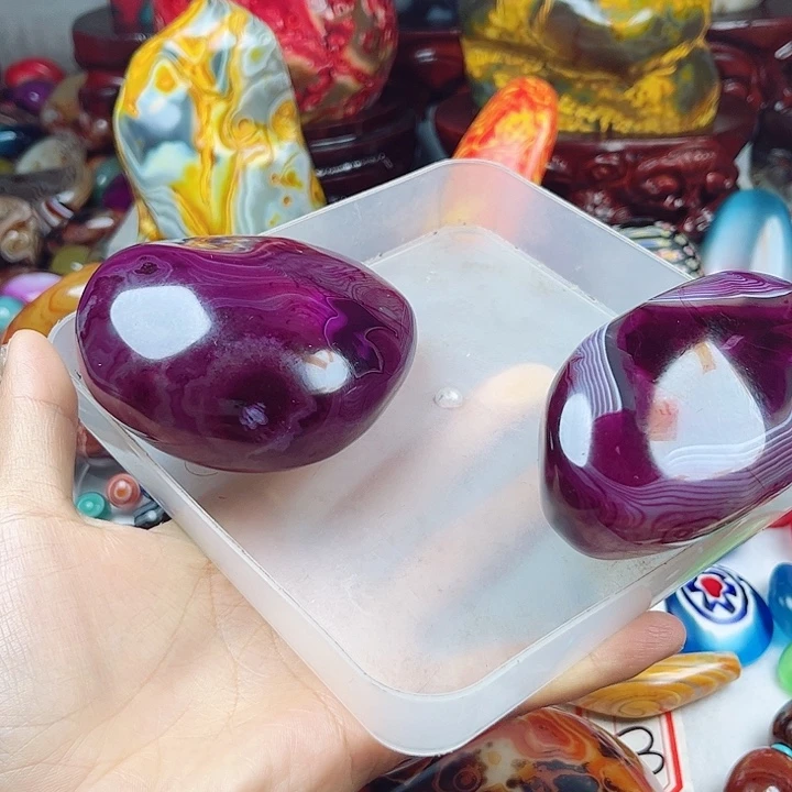 没***啥玛瑙/玉髓未镶嵌耳饰