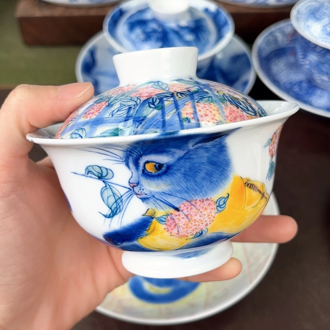 手绘高温瓷器瓷器