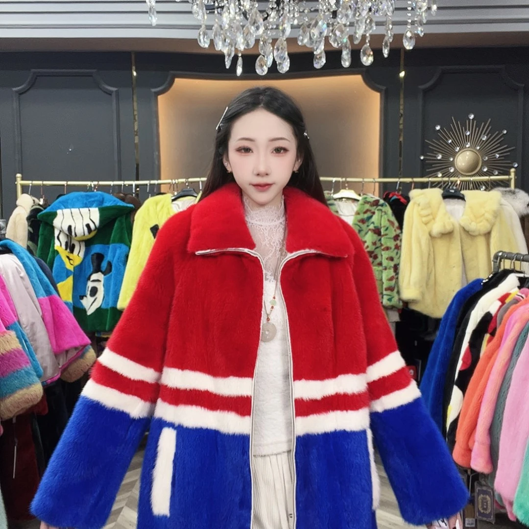 冬季新款时尚水貂