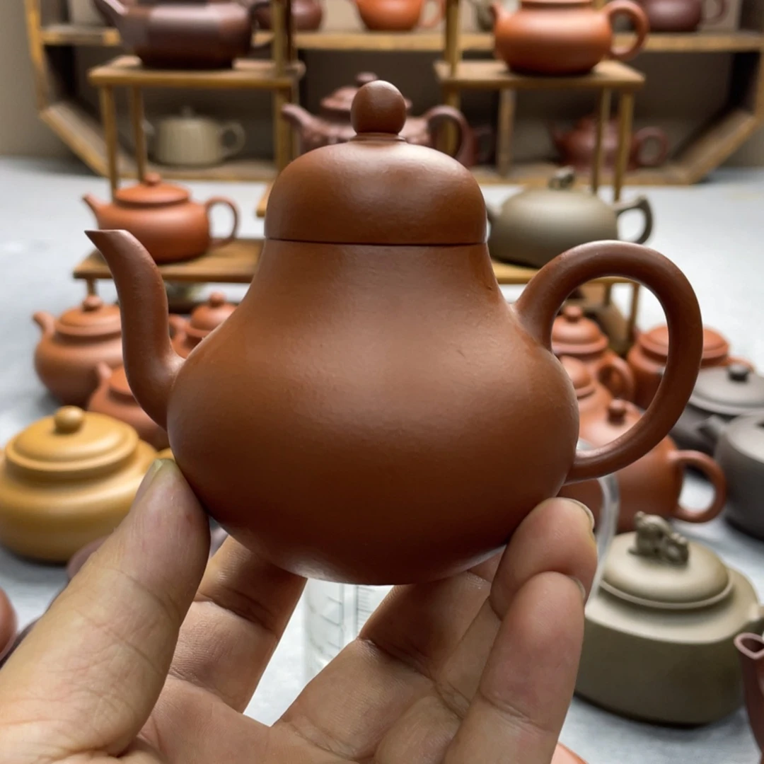 茶壶紫砂朱泥思婷壶