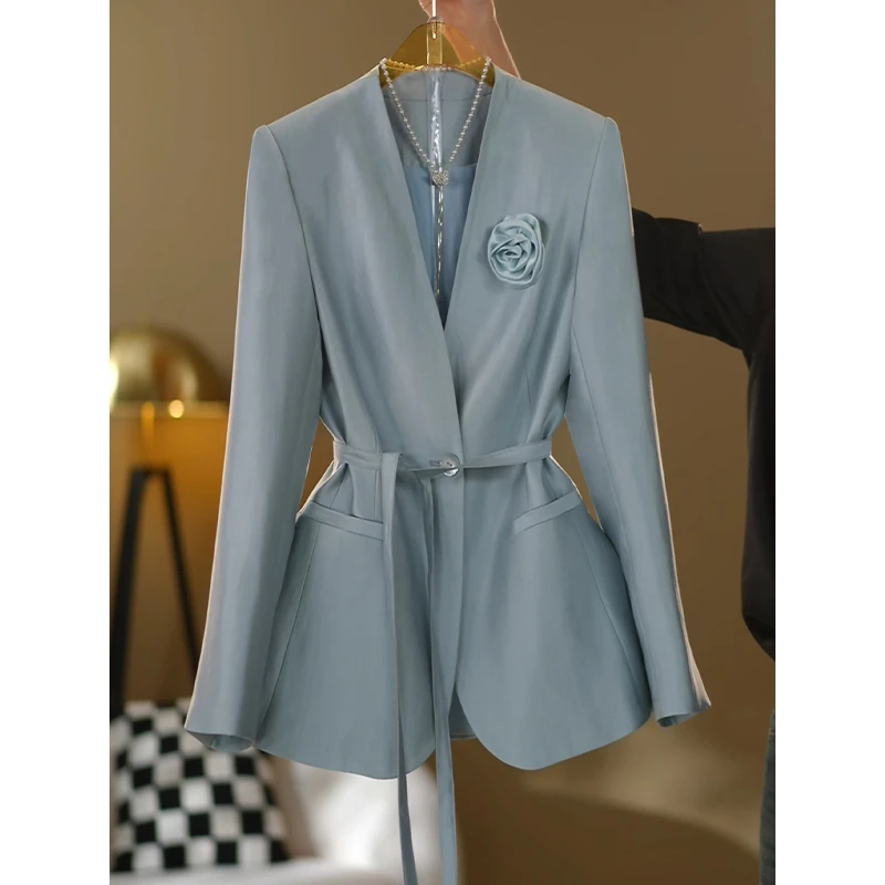 【木木衣橱】2025新款小众设计师气质时尚修身休闲女装