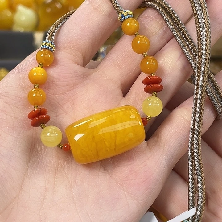 琥珀未镶嵌珠宝奇石琥珀蜜蜡J77