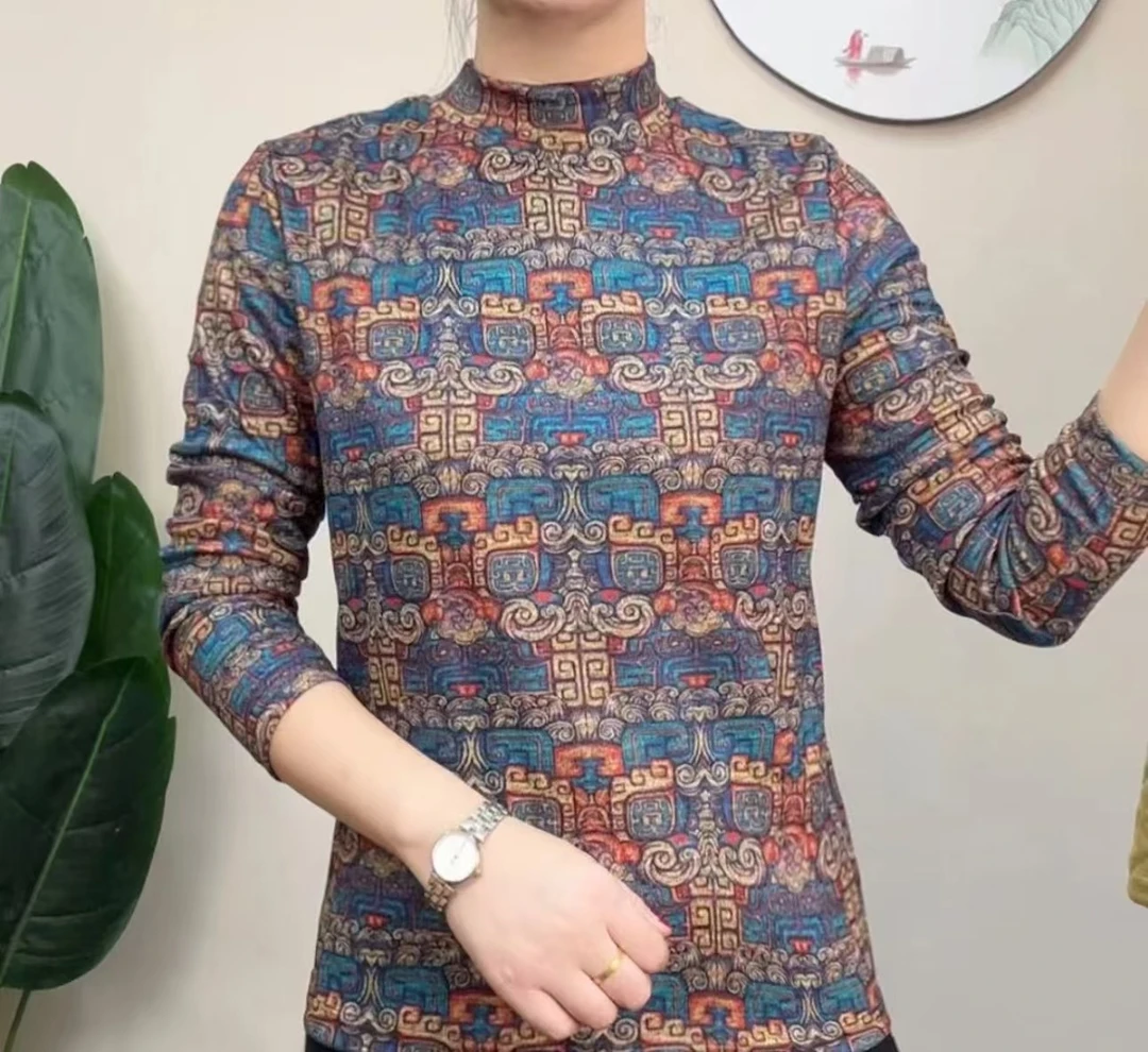 cocoT-秋冬新款保暖衣休闲高弹力加厚长袖#959