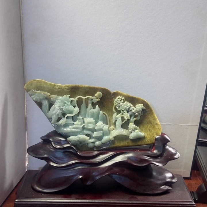 翡翠摆件未镶嵌翡翠