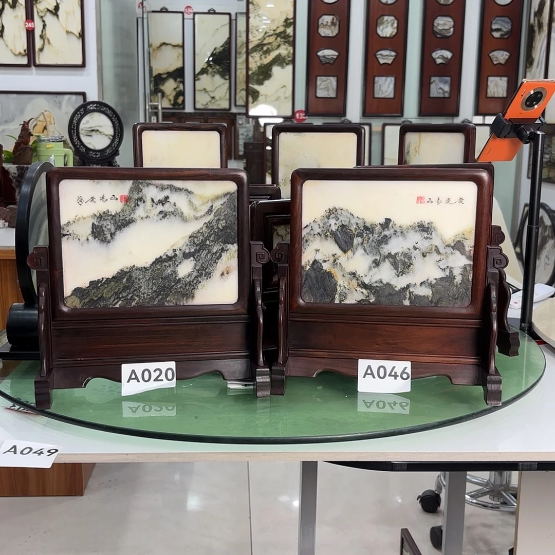 抚***舍石材天然云石摆件