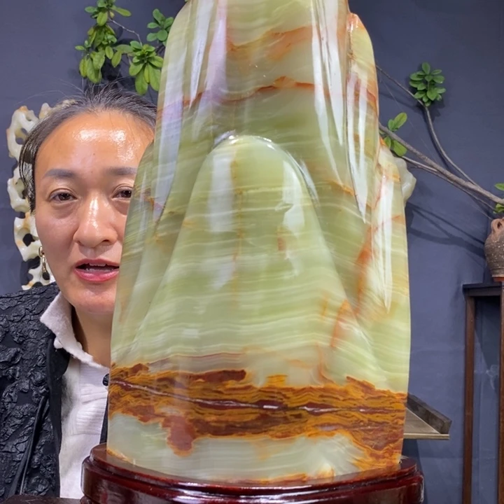 石材精品古青石摆件
