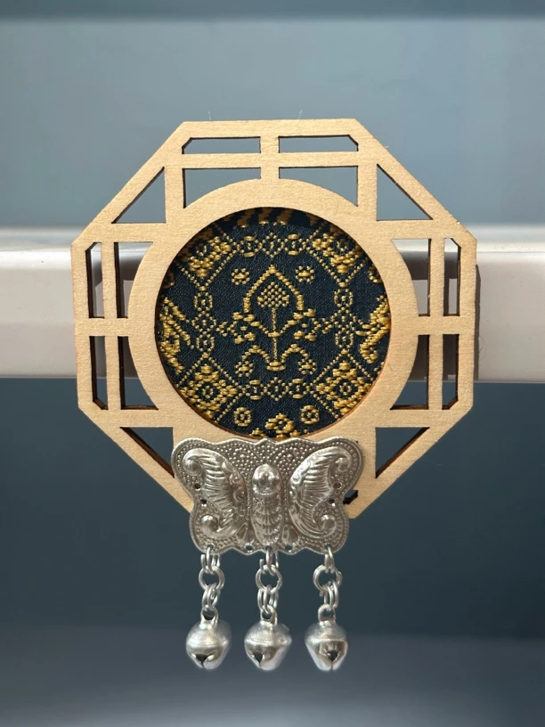 壮锦民族创意磁吸冰箱贴装饰旅游纪念品送礼送朋友