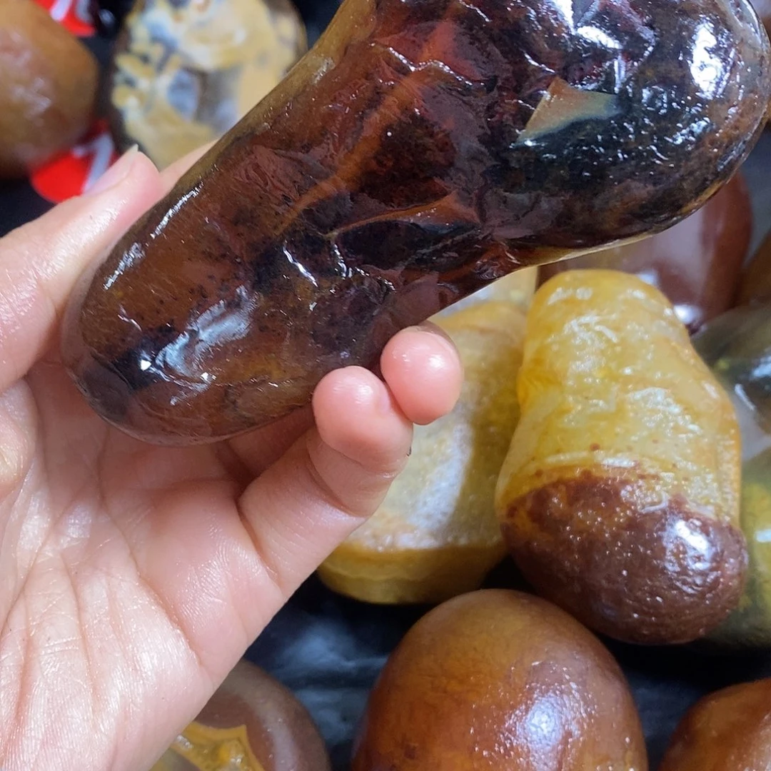 玛瑙/玉髓未镶嵌手把件