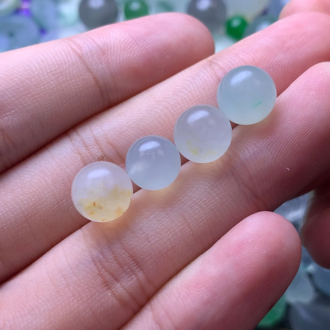 未镶嵌定制翡翠珠子