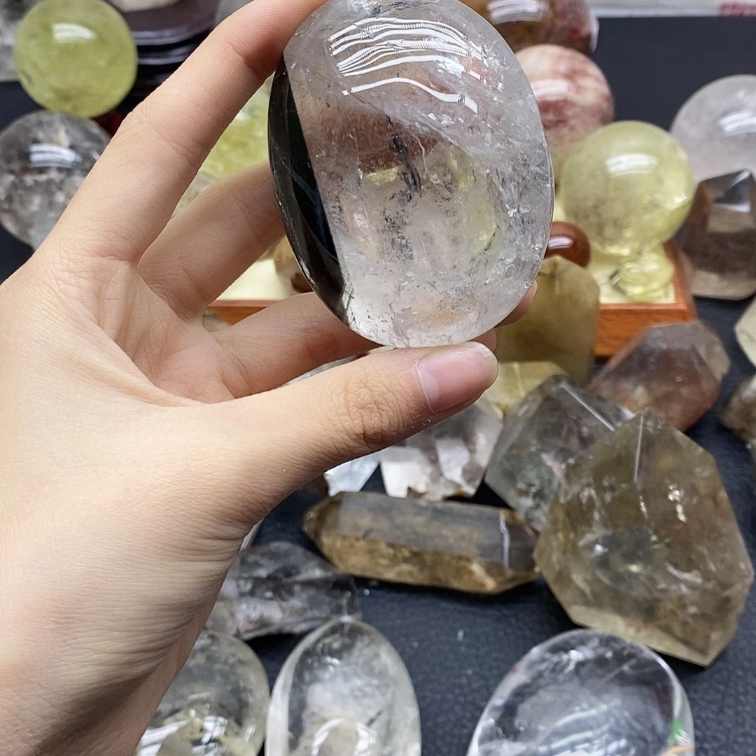 珠宝半成品未镶嵌水晶185水晶石