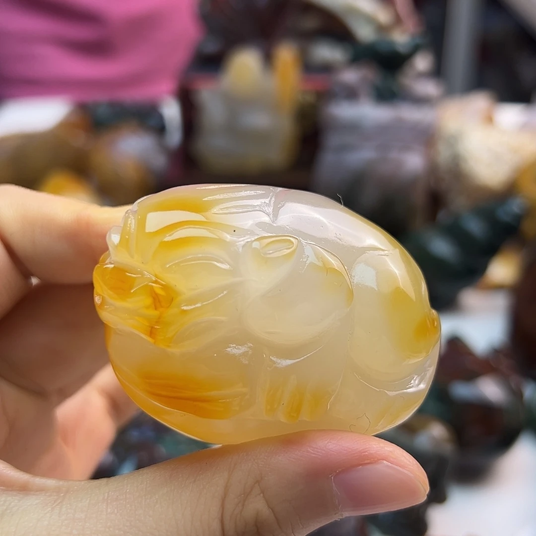 玛瑙/玉髓未镶嵌颈饰