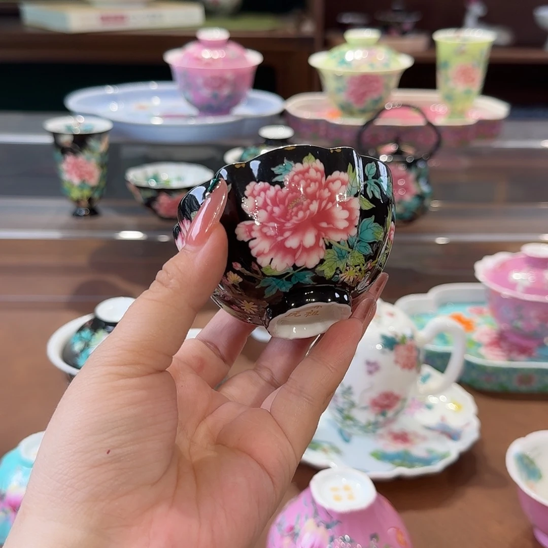 M****o珐琅彩主人杯茶具