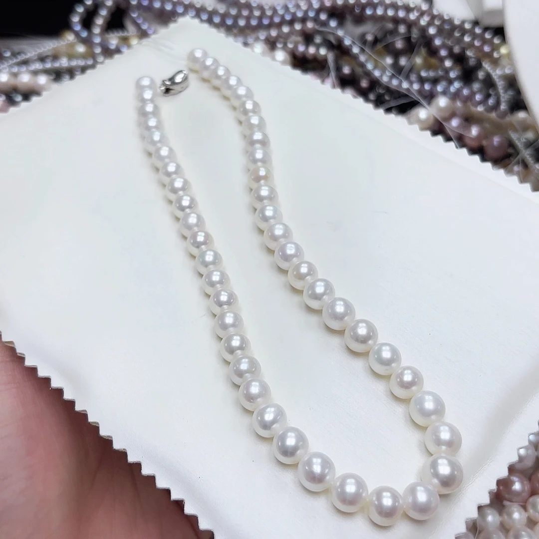 颈饰未镶嵌淡水珍珠8-10内 无核