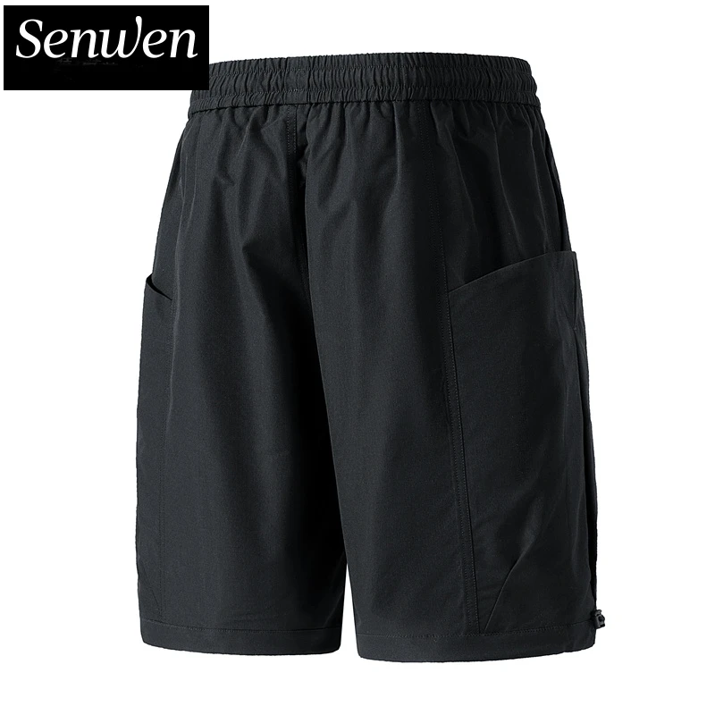 senwen/森文美式炮弹短裤男士休闲裤运动百搭夏季外穿宽松大码