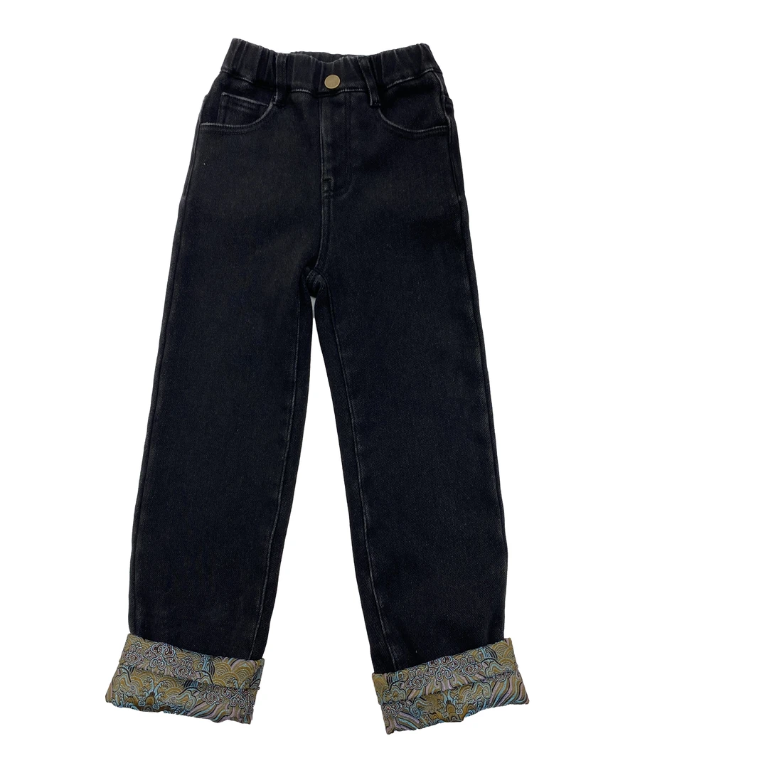 C008283新中式牛仔裤