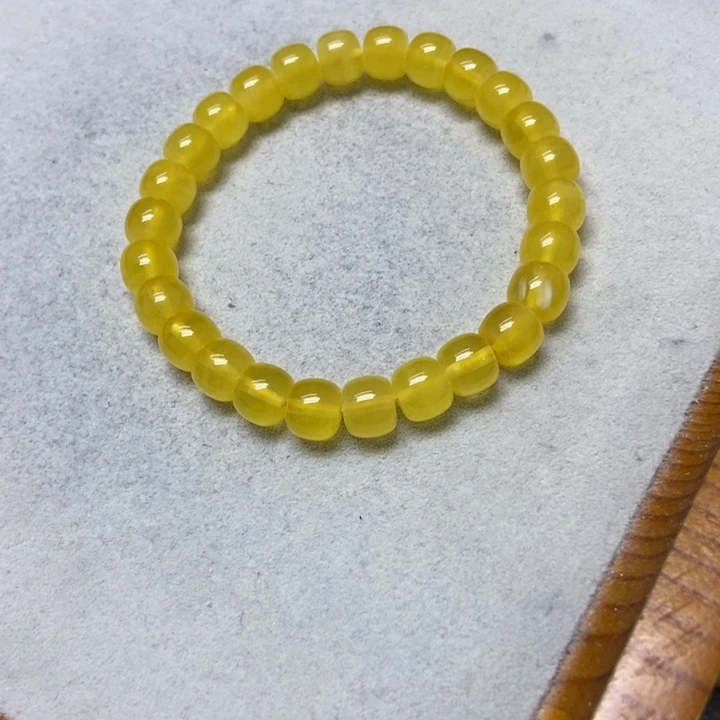 未镶嵌蜜蜡裸石串