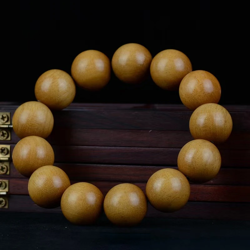 【A74】【东加檀香木新山檀2.0cm 】木质手串