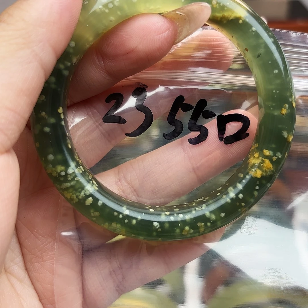 云***千蛇纹石玉未镶嵌手镯