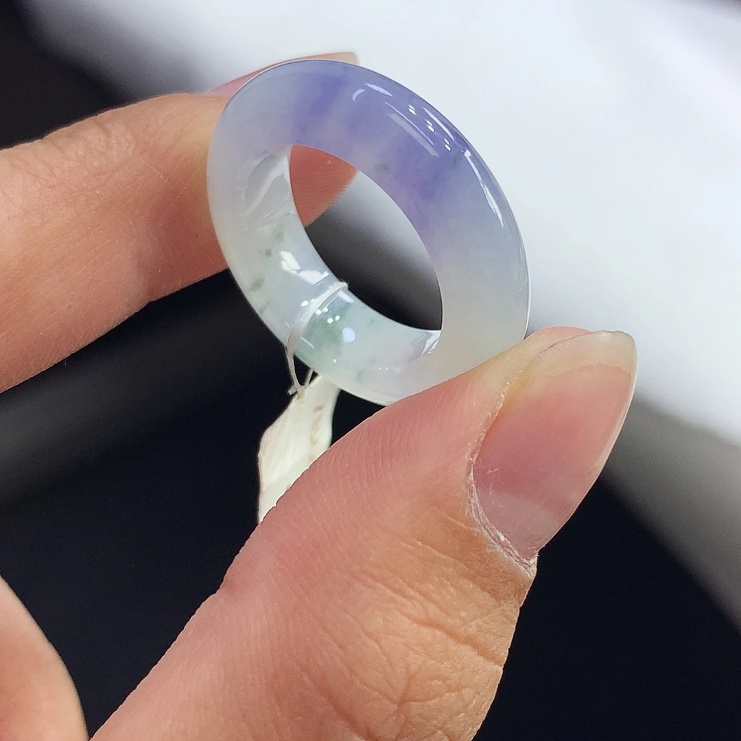 翡翠未镶嵌戒指12号