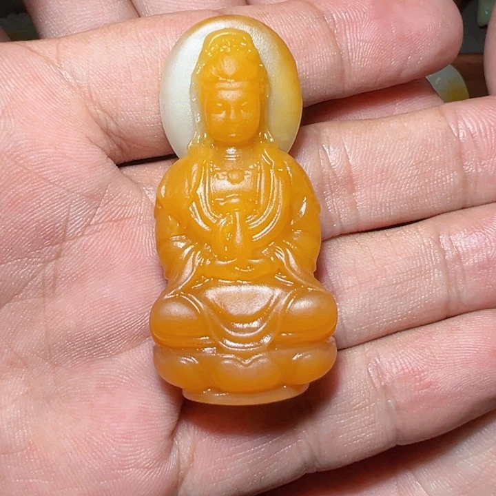 和田玉未镶嵌颈饰@*哥